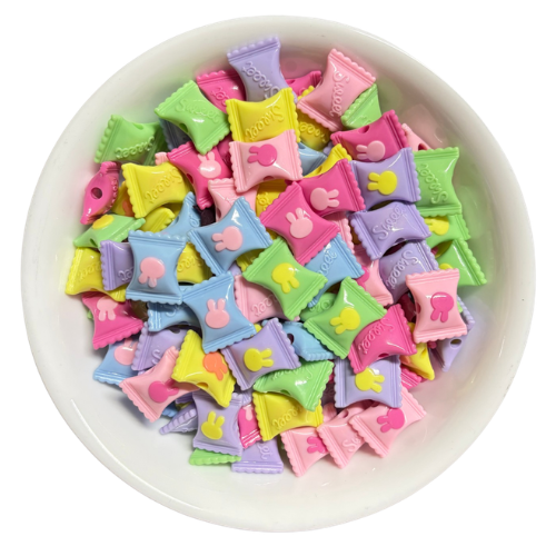 Multicolor Pastel Candy Beads