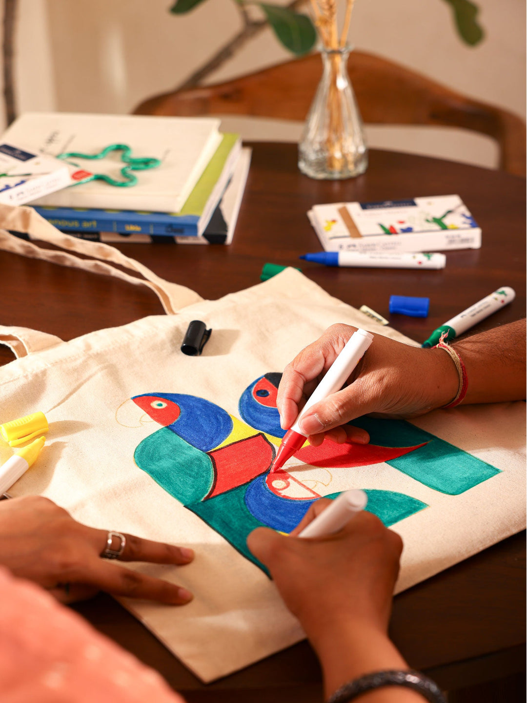 Tote Bag - DIY Parrots kit