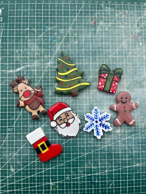 DIY Christmas Magnets Kit
