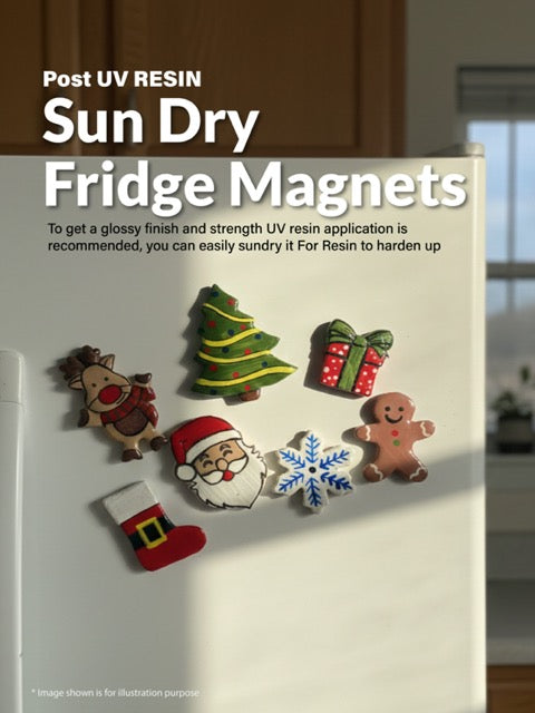 DIY Christmas Magnets Kit