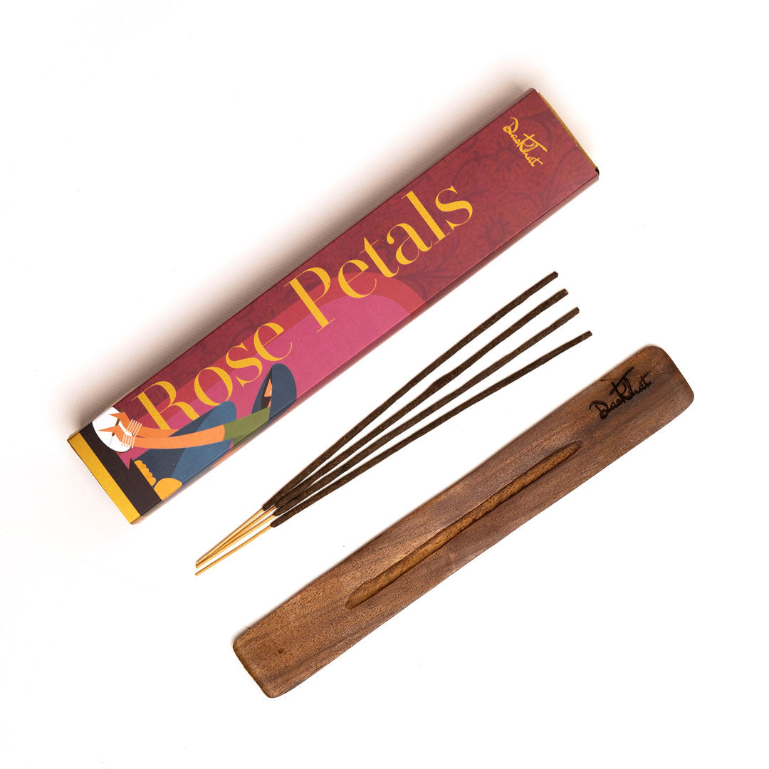 अगरबत्ती - Rose Petals (40 sticks)