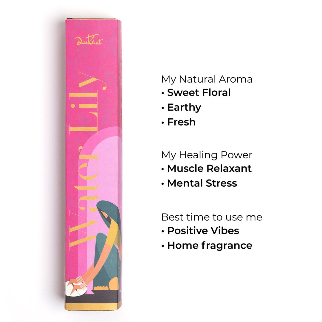 अगरबत्ती - Water Lily (40 sticks)
